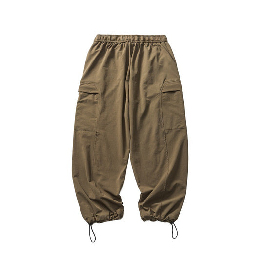 Loose ankle pants for men